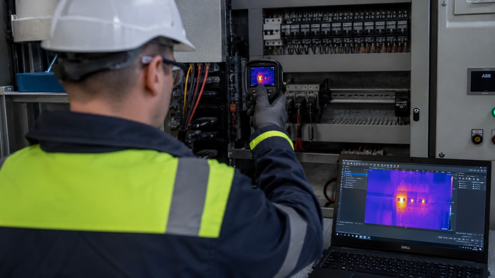 Infrared thermography, thermal imaging, electrical and mechanical fault detection